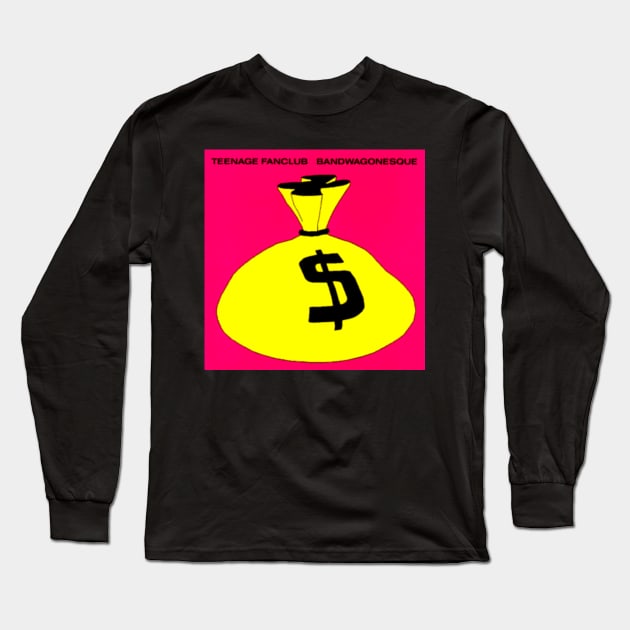 Bandwagonesque Throwback 1991 Design Long Sleeve T-Shirt by AlternativeRewind